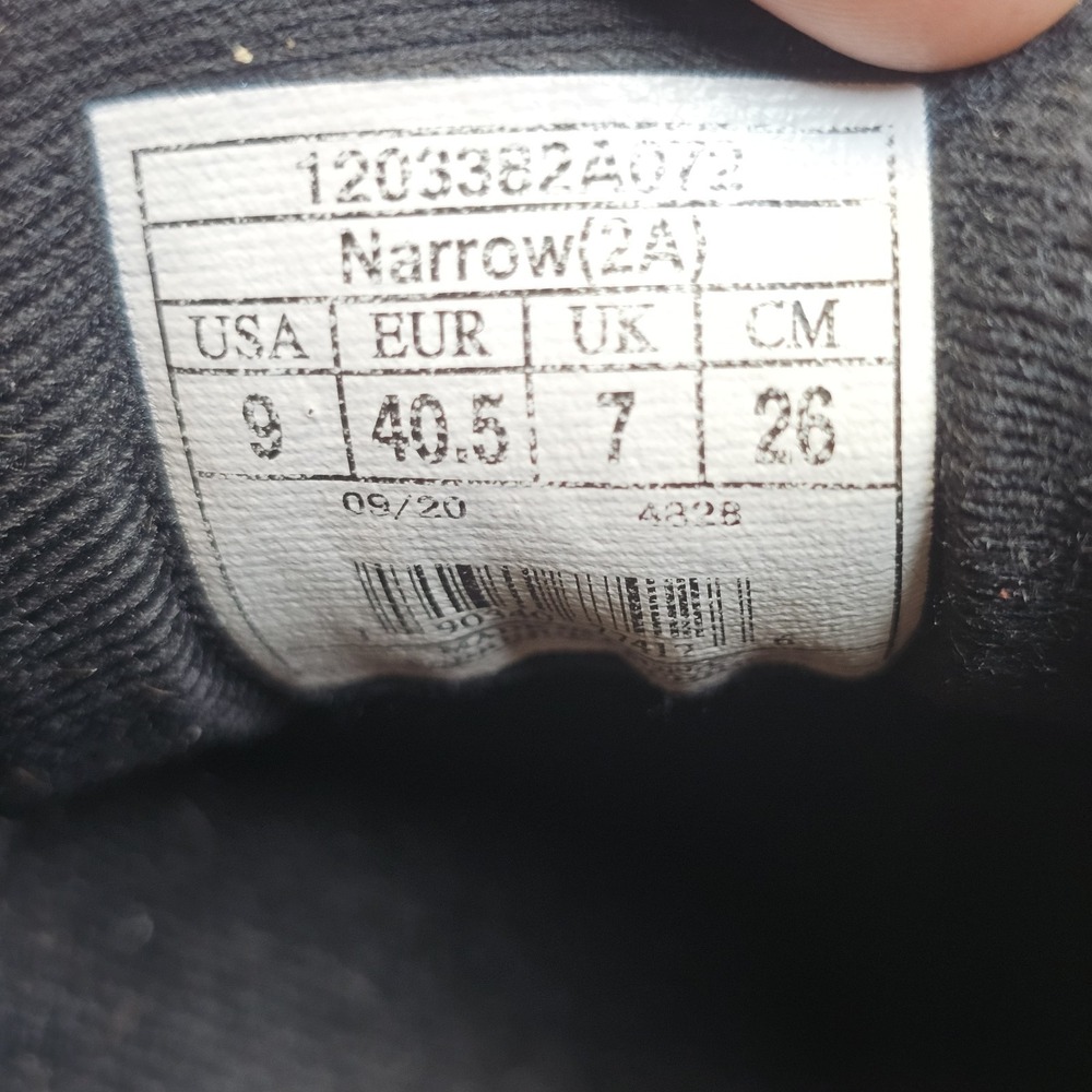 Brooks Ghost 13 Black Women's Sz 9 2A Narrow Running Shoes ~ Has Defects - Picture 13 of 14